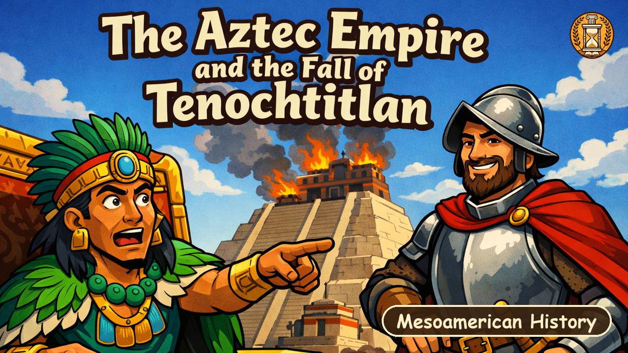 The Aztec Empire and the Fall of Tenochtitlan: Omens, Gold, and Guns | Mesoamerican History